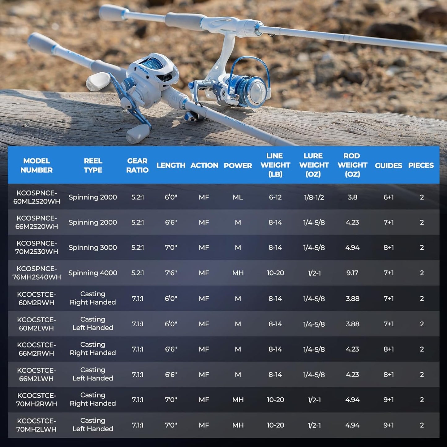 Fishing Rod and Reel Combo